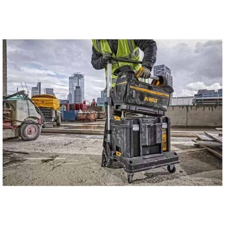 Сумка для инструмента DeWALT совместимая с системой TSTAK, 45x35x25 см (DWST82990-1) - фото 9