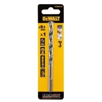 Сверло DeWALT по металлу Black & Gold,HSS-G, 9.5 х 125 х 81 мм (DT20529)