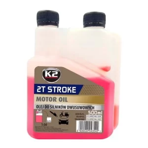 Моторное масло K2 2T Stroke Oil Red 500 мл (O528REDML500E)