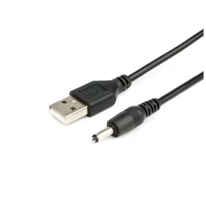 Кабель питания USB to DC 3.5 1.0m 2A black Atcom (10035)