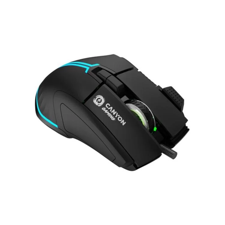 Мышка Canyon Fortnax GM-636 RGB USB Black (CND-SGM636B) отзывы - изображение 5