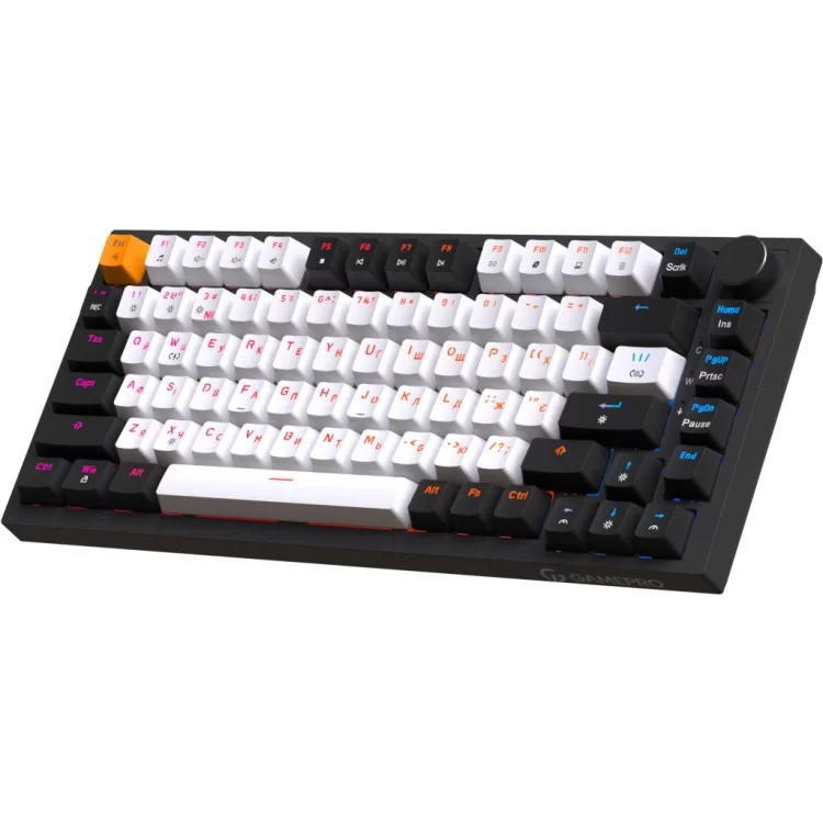 в продаже Клавиатура GamePro MK160B Hot-Swap Red Swich RGB USB UA Black (MK160B) - фото 3