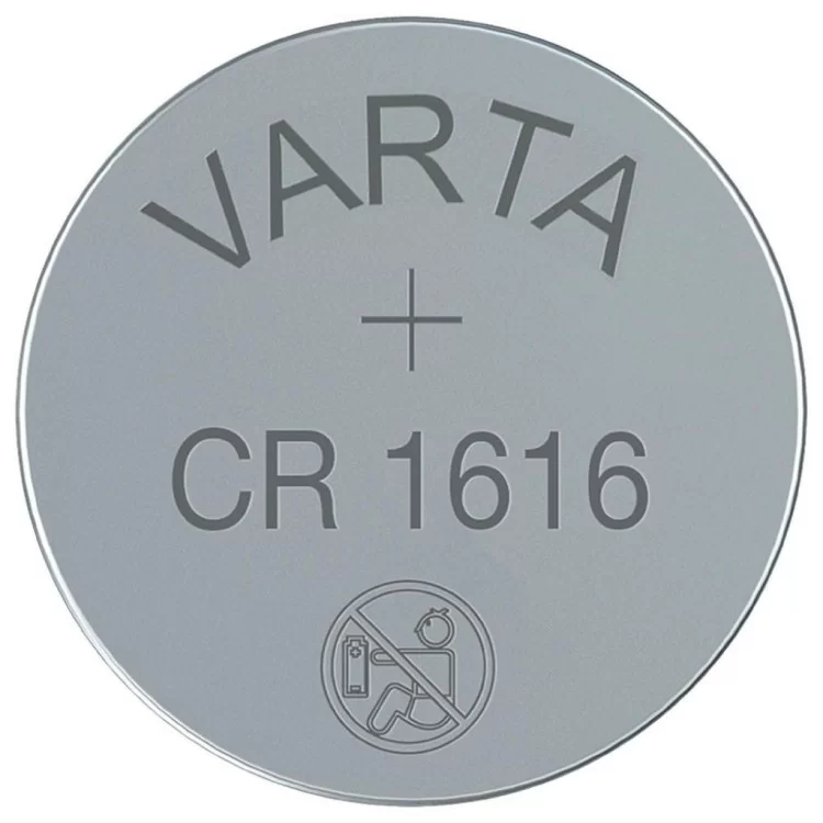 Батарейка Varta CR 1616 BLI 1 LITHIUM (06616101401) ціна 140грн - фотографія 2