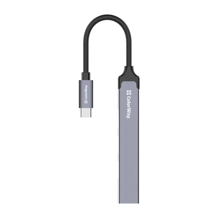 Концентратор ColorWay USB-C 4-в-1 USB2.0х3/USB3.0 (CW-HUB04) характеристики - фотография 7