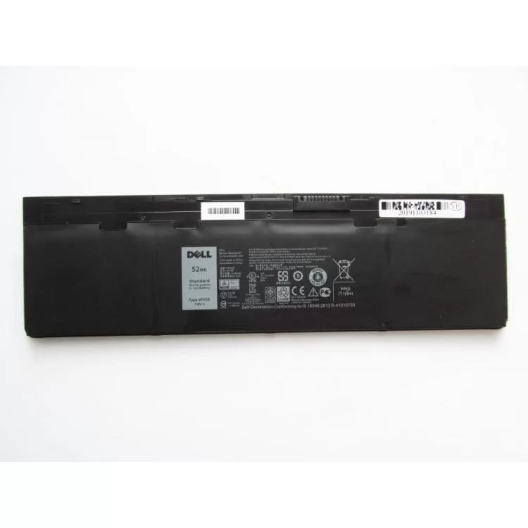 Аккумулятор для ноутбука Dell Latitude E7250 VFV59, 52Wh (7140mAh), 4cell, 7.6V, Li-ion (A47466) цена 5 476грн - фотография 2