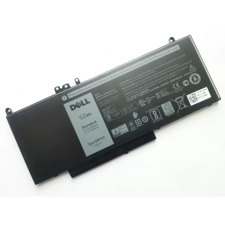 Акумулятор до ноутбука Dell Latitude E5570 6MT4T, 7750mAh (62Wh), 4cell, 7.6V, Li-ion (A47176) ціна 6 200грн - фотографія 2