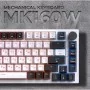 Клавіатура GamePro MK160W Hot-Swap Red Swich RGB USB UA White (MK160W)