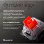 Клавіатура GamePro MK160W Hot-Swap Red Swich RGB USB UA White (MK160W)