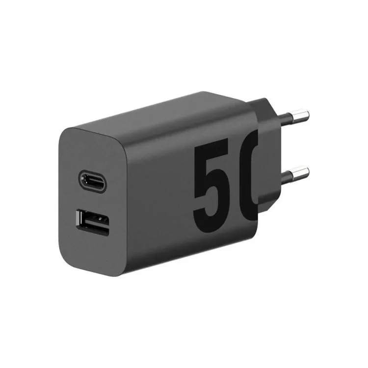 Зарядний пристрій Motorola 50W U+C + cable USB-C (SJMC502) (1060545) відгуки - зображення 5