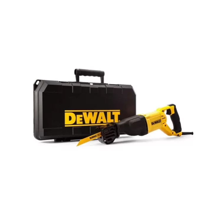 Шабельна пила DeWALT 1100 Вт, 0 - 2800 хід/хв, величина ходу 29 мм, 3.5 кг, кейс (DWE305PK) відгуки - зображення 5