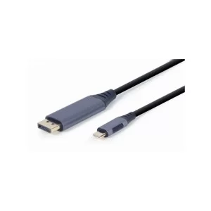 Кабель мультимедийный USB-C to DisplayPort 1.8m 4K 60Hz Cablexpert (CC-USB3C-DPF-01-6)