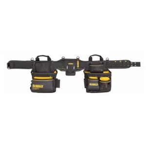 Сумка для инструмента DeWALT PRO с поясом и скобой для молотка, 2 шт., 25 карманов (DWST40603-1)