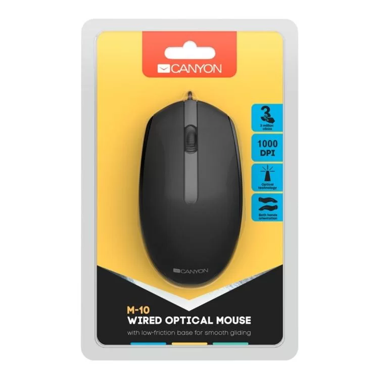 Мышка Canyon M-10 USB Black (CNE-CMS10B) инструкция - картинка 6