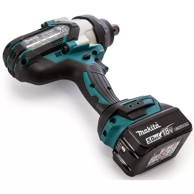 Гайковерт Makita LXT, 5Аг х 2шт, Makpac, 1050Нм, 3/4" (DTW1001RTJ) характеристики - фотографія 7