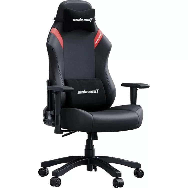 Кресло игровое Anda Seat Luna Size L Black/Red (AD18-44-BR-PV) цена 16 998грн - фотография 2