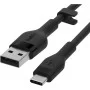 Дата кабель USB-C to USB-C 1.0m 240W Black Belkin (CAB015BT1MBK)