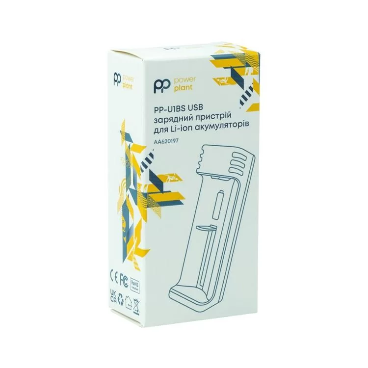Зарядное устройство для аккумуляторов PowerPlant PP-U1BS (Li-ion / input DC 5V/2A) (AA620197) отзывы - изображение 5