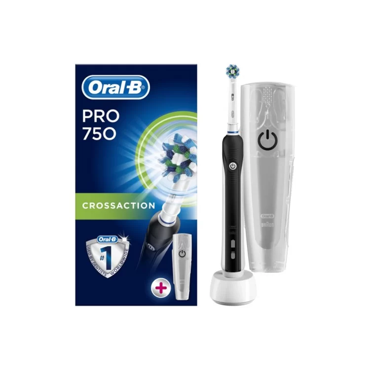 Електрична зубна щітка Oral-B D16.513.1UX Black ціна 5 438грн - фотографія 2