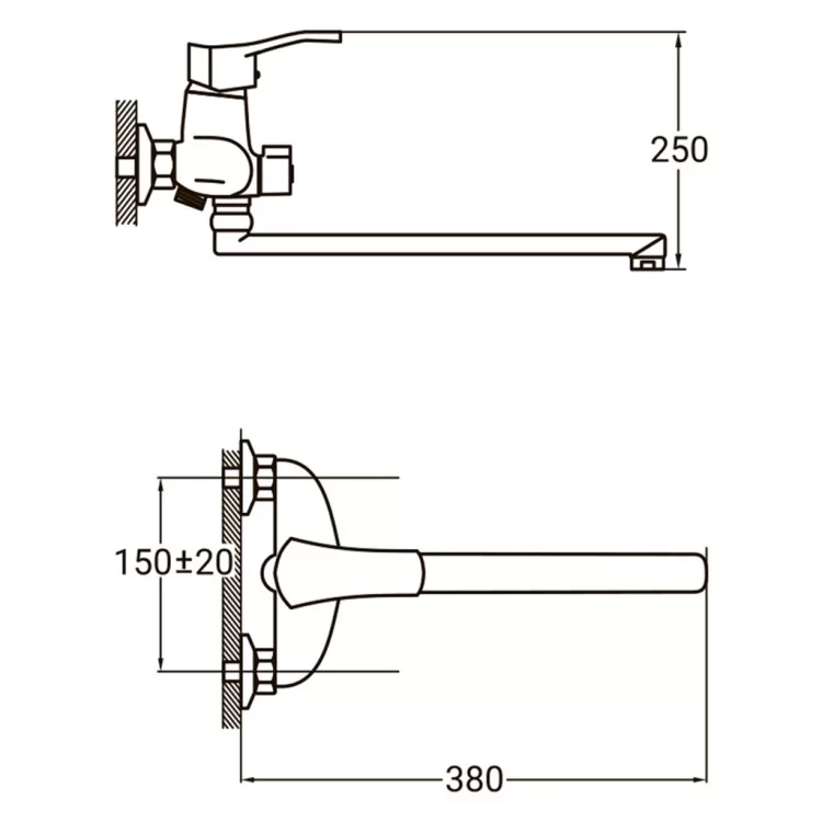 Смеситель AQUATICA NM-2C234C характеристики - фотография 7