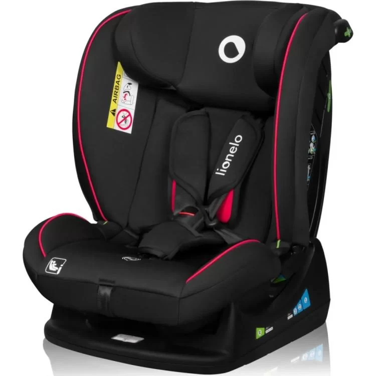 Автокрісло Lionelo Aart I-Size Black Carbon Red (LO-AART I-SIZE BLACK CARBON RED) ціна 6 699грн - фотографія 2