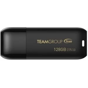 USB флеш накопичувач Team 128GB C175 Pearl Black USB 3.1 (TC1753128GB01)