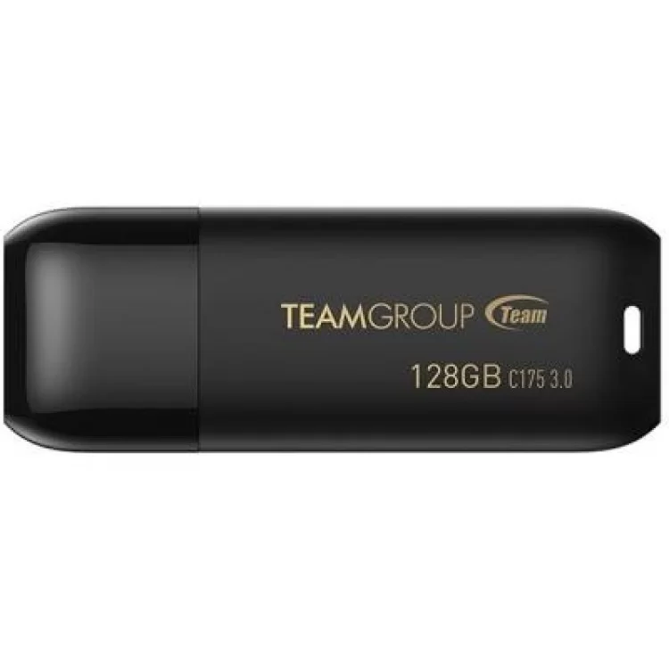 USB флеш накопичувач Team 128GB C175 Pearl Black USB 3.1 (TC1753128GB01)