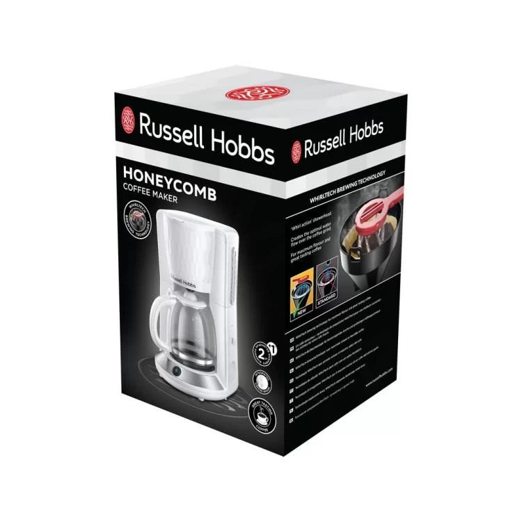 Крапельна кавоварка Russell Hobbs Hobbs 27010-56 Honeycomb White (27010-56) - фото 9