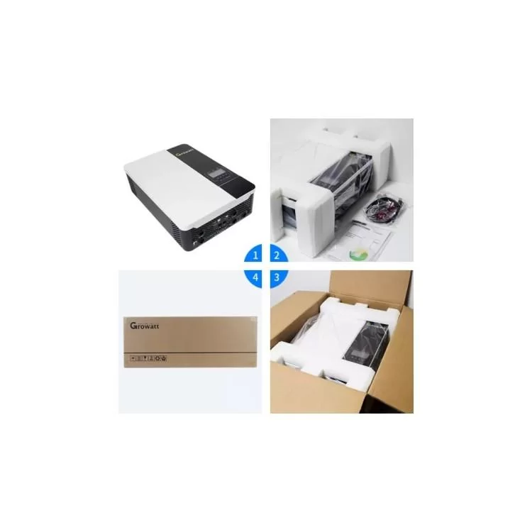 Сонячний інвертор Growatt SPF3500ES 3500W (SPF3500ES) інструкція - картинка 6