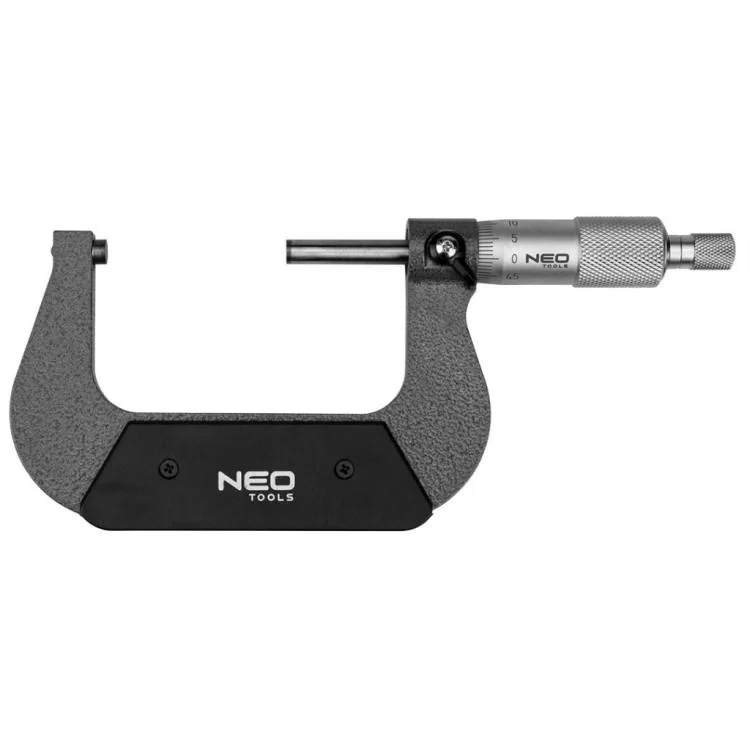 Микрометр Neo Tools с верньером 50-75 мм, ±0.01 мм/м (75-022)