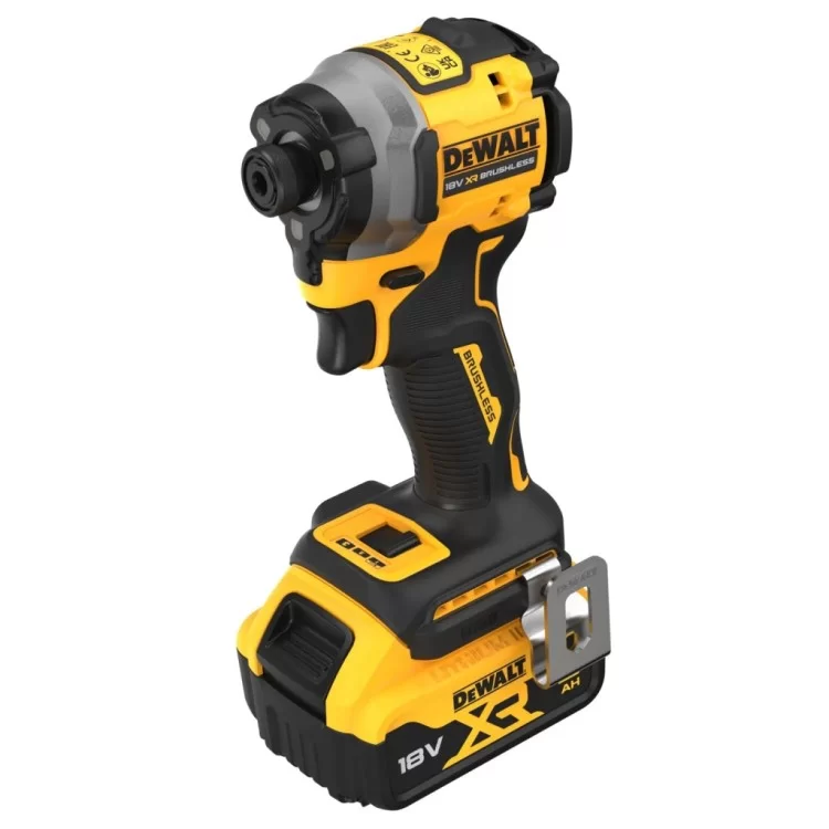 в продаже Шуруповерт DeWALT 18 В XR Li-Ion, 2x5Ah, бесщёточный, 206 Нм, 3250 об/мин, TSTAK (DCF850P2T) - фото 3