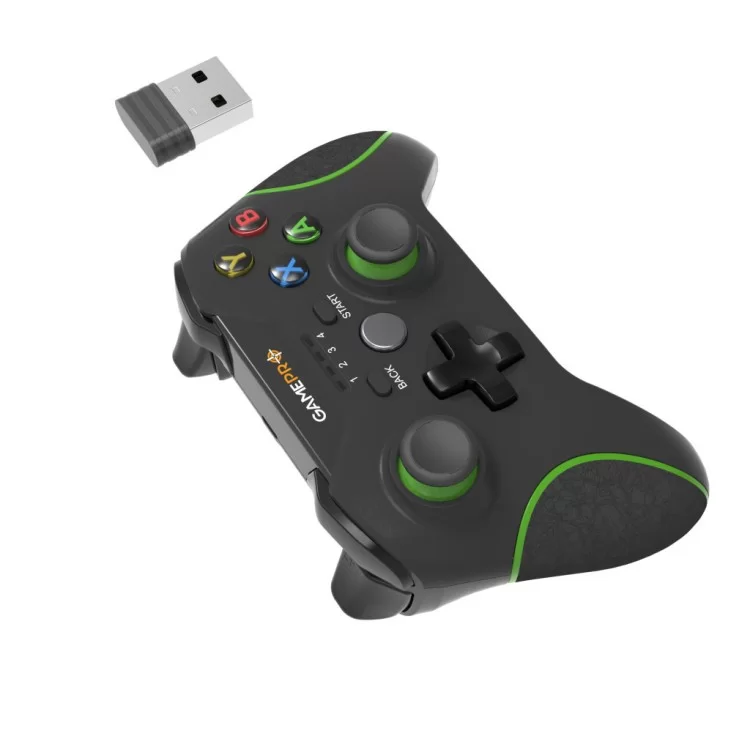 Геймпад GamePro MG650B PS3/Android Wireless Black/Green (MG650B) відгуки - зображення 5