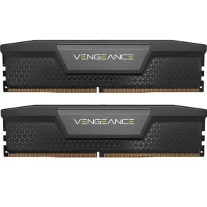 Модуль памяти для компьютера DDR5 48GB (2x24GB) 6400 MHz Vengeance Black Corsair (CMK48GX5M2B6400C36)