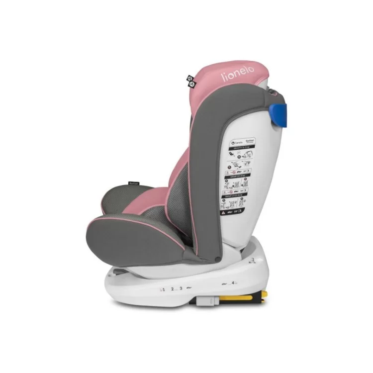 Автокресло Lionelo Bastiaan Isofix Sporty Black (LO-BASTIAAN PINK SPORTY BLACK) обзор - фото 8