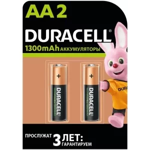 Аккумулятор Duracell AA HR6 1300mAh * 2 (5000394039186 / 81367175)