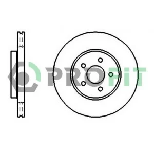 Тормозной диск Profit 5010-1125