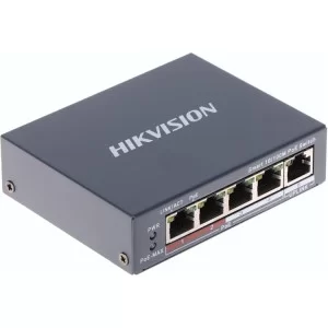 Коммутатор сетевой Hikvision DS-3E1105P-EI/V2