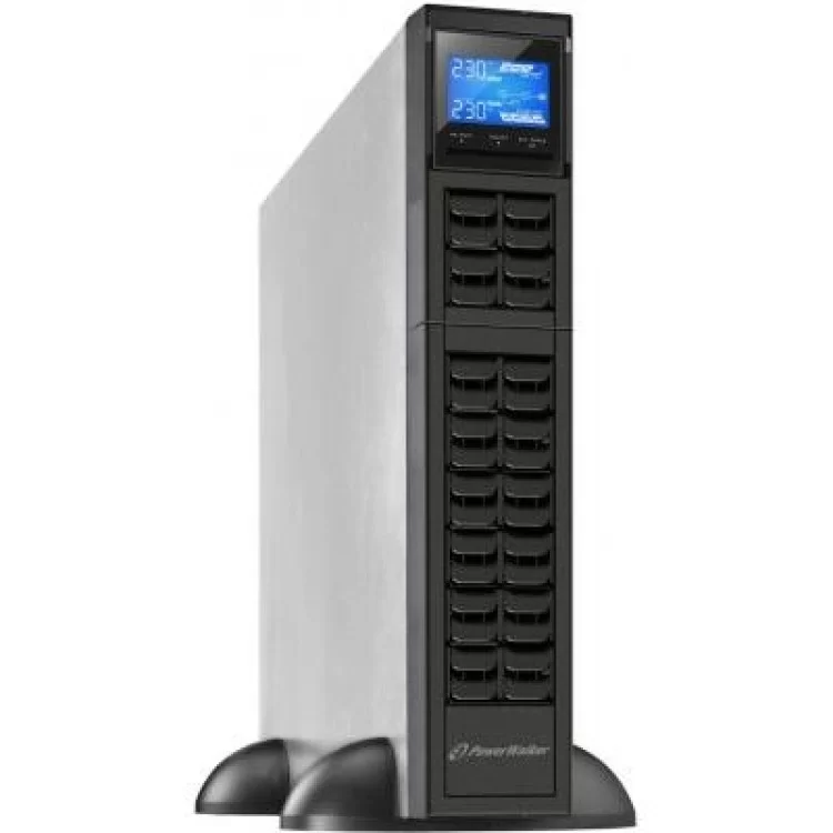 Пристрій безперебійного живлення PowerWalker VFI 3000 CRM LCD Rack/Tower (10122002) ціна 69 696грн - фотографія 2