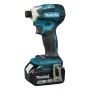 Шуруповерт Makita LXT, 18V, 2x5Ah, 180Нм, MakPac (DTD172RTJ)