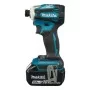 Шуруповерт Makita LXT, 18V, 2x5Ah, 180Нм, MakPac (DTD172RTJ)