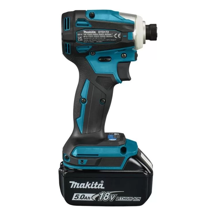 продаємо Шуруповерт Makita LXT, 18V, 2x5Ah, 180Нм, MakPac (DTD172RTJ) в Україні - фото 4