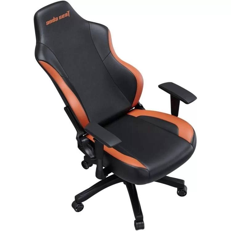 Крісло ігрове Anda Seat Luna Color PVC Size L Black/Orange (AD18-48-BO-PV) характеристики - фотографія 7