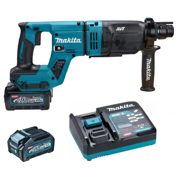 в продаже Перфоратор Makita HR007GM201 XGT, 40 V Max, 28мм, (HR007GM201) - фото 3