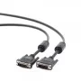 Кабель мультимедийный DVI to DVI 24+1pin, 3.0m Cablexpert (CC-DVI2-BK-10)