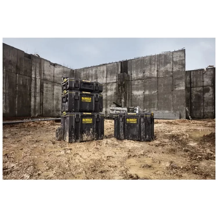 Ящик для инструментов DeWALT Ящик-тележка TOUGHSYSTEM 2.0 608х500х990 мм (DWST83295-1) - фото 12