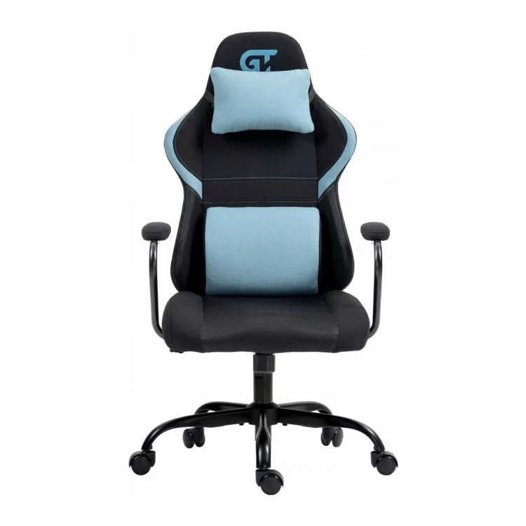 Крісло ігрове GT Racer X-2322 Black/Blue (X-2322 Fabric Black/Blue) ціна 7 988грн - фотографія 2