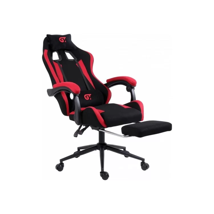 продаємо Крісло ігрове GT Racer X-2324 Black/Red (X-2324 Fabric Black/Red) в Україні - фото 4