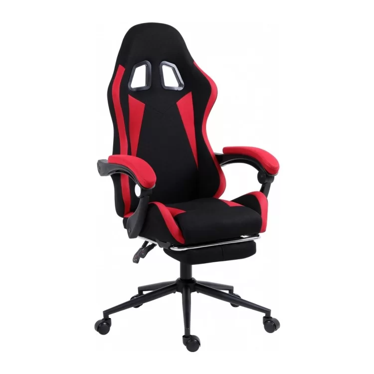 Крісло ігрове GT Racer X-2324 Black/Red (X-2324 Fabric Black/Red) відгуки - зображення 5