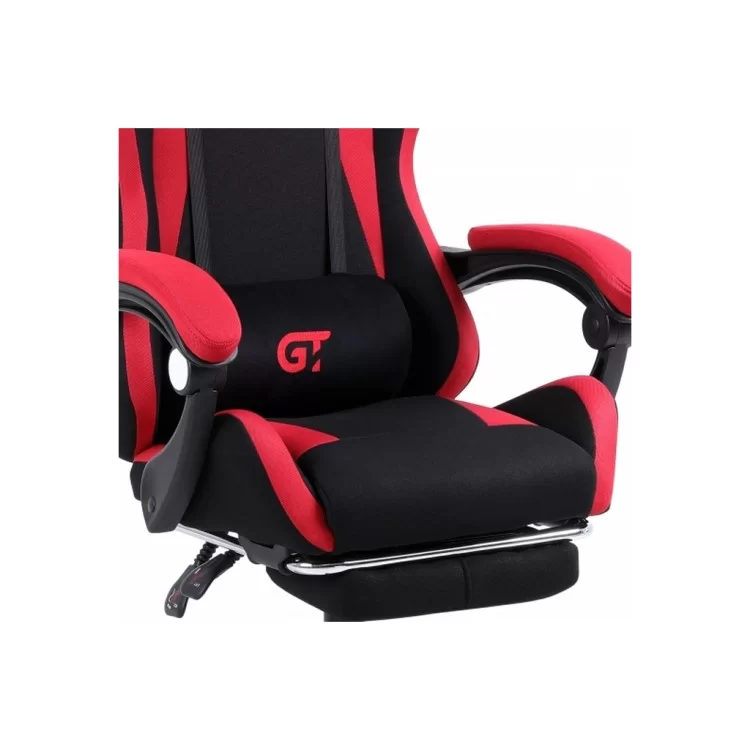 Крісло ігрове GT Racer X-2324 Black/Red (X-2324 Fabric Black/Red) характеристики - фотографія 7