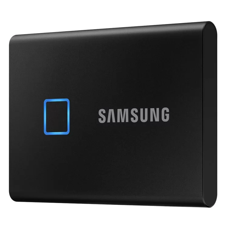 Накопитель SSD USB 3.2 2TB T7 Touch Samsung (MU-PC2T0K/WW) цена 14 584грн - фотография 2