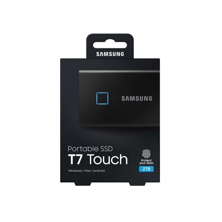 Накопитель SSD USB 3.2 2TB T7 Touch Samsung (MU-PC2T0K/WW) - фото 10